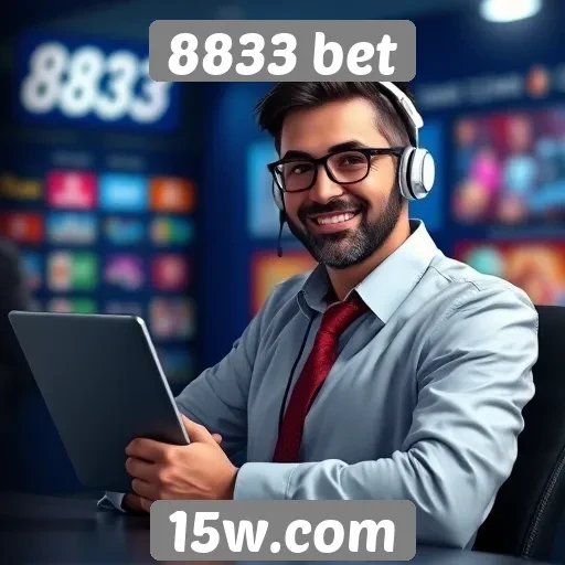 Apoio ao cliente na plataforma 8833 bet